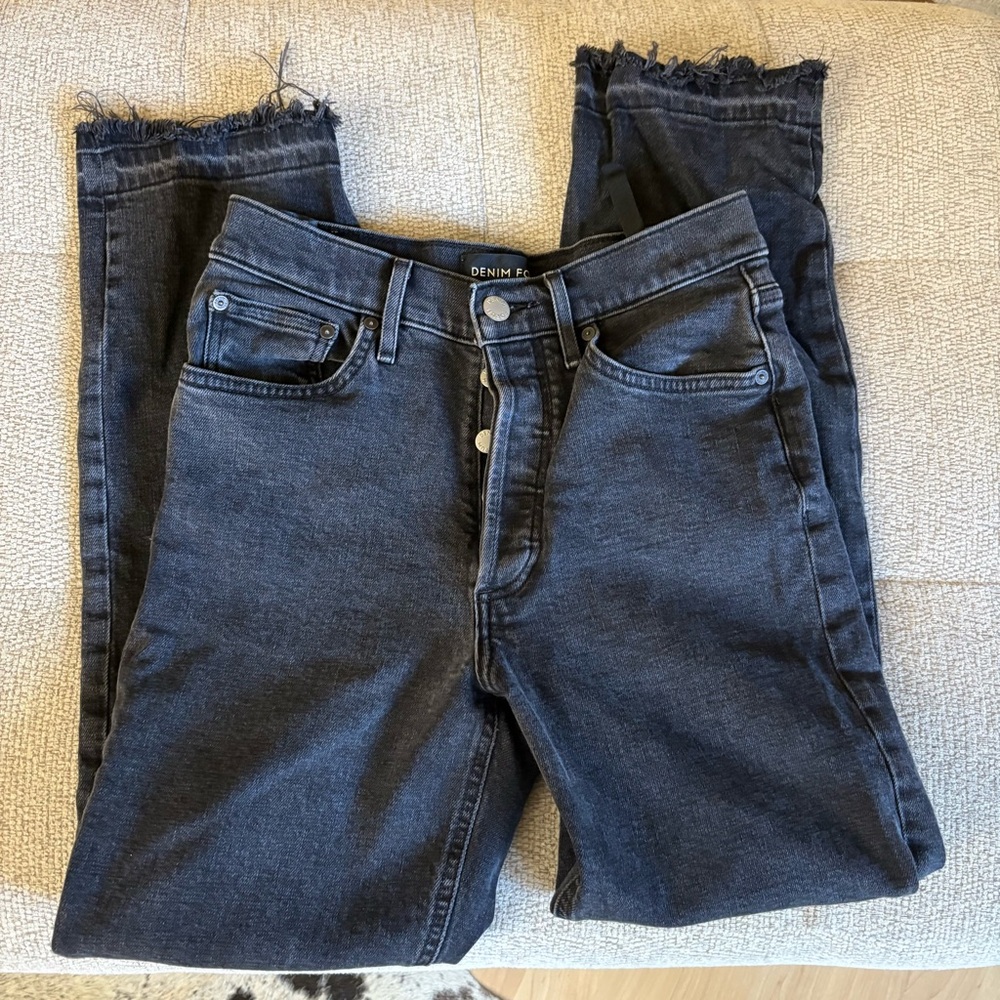 DENIM FORUM The Arlo‎ high Rise Jeans Size 26